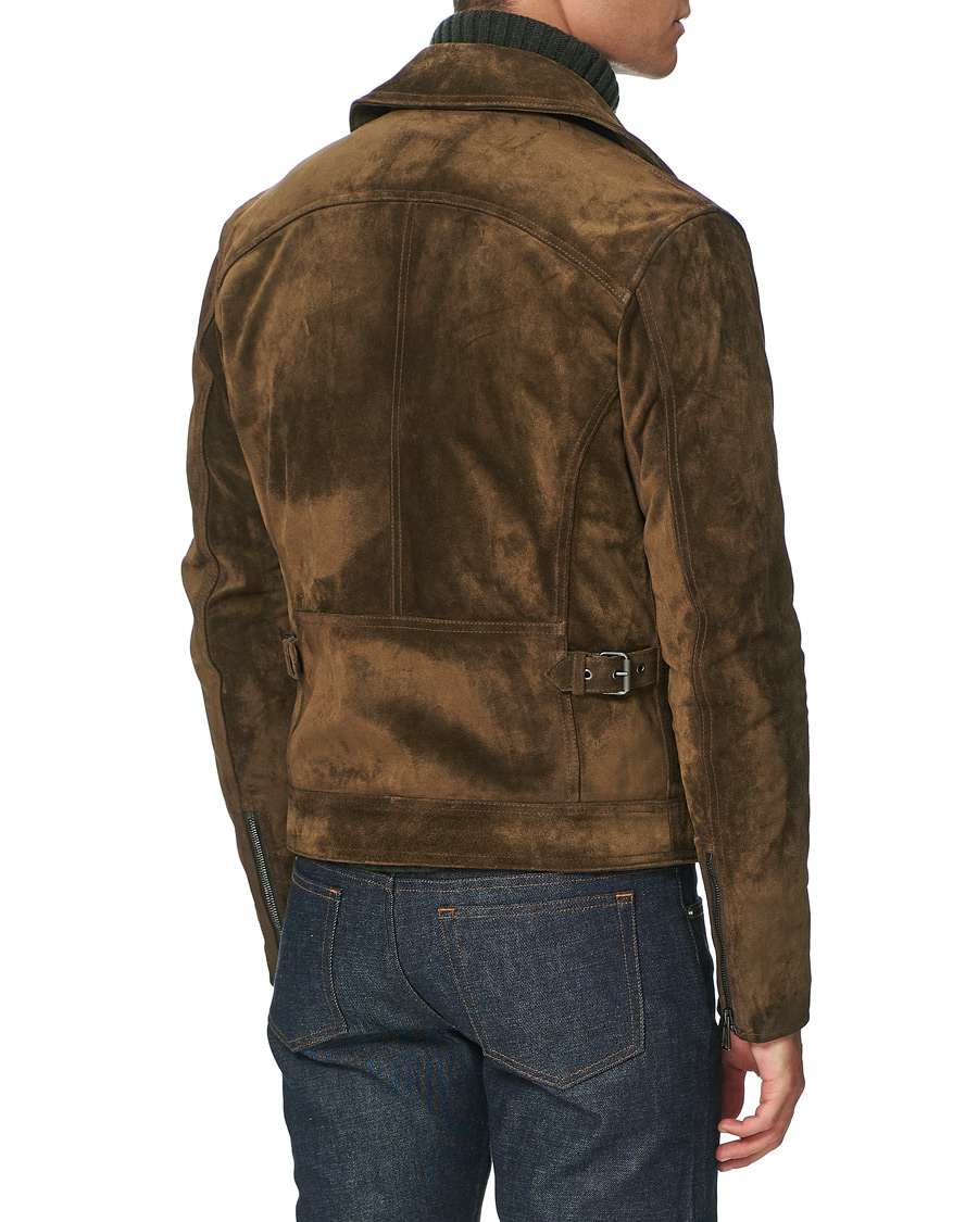 Herr | Jackor | Belstaff | Charlie Suede Jacket Windsor Moss