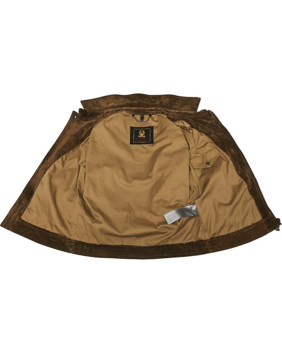 Herr | Jackor | Belstaff | Charlie Suede Jacket Windsor Moss