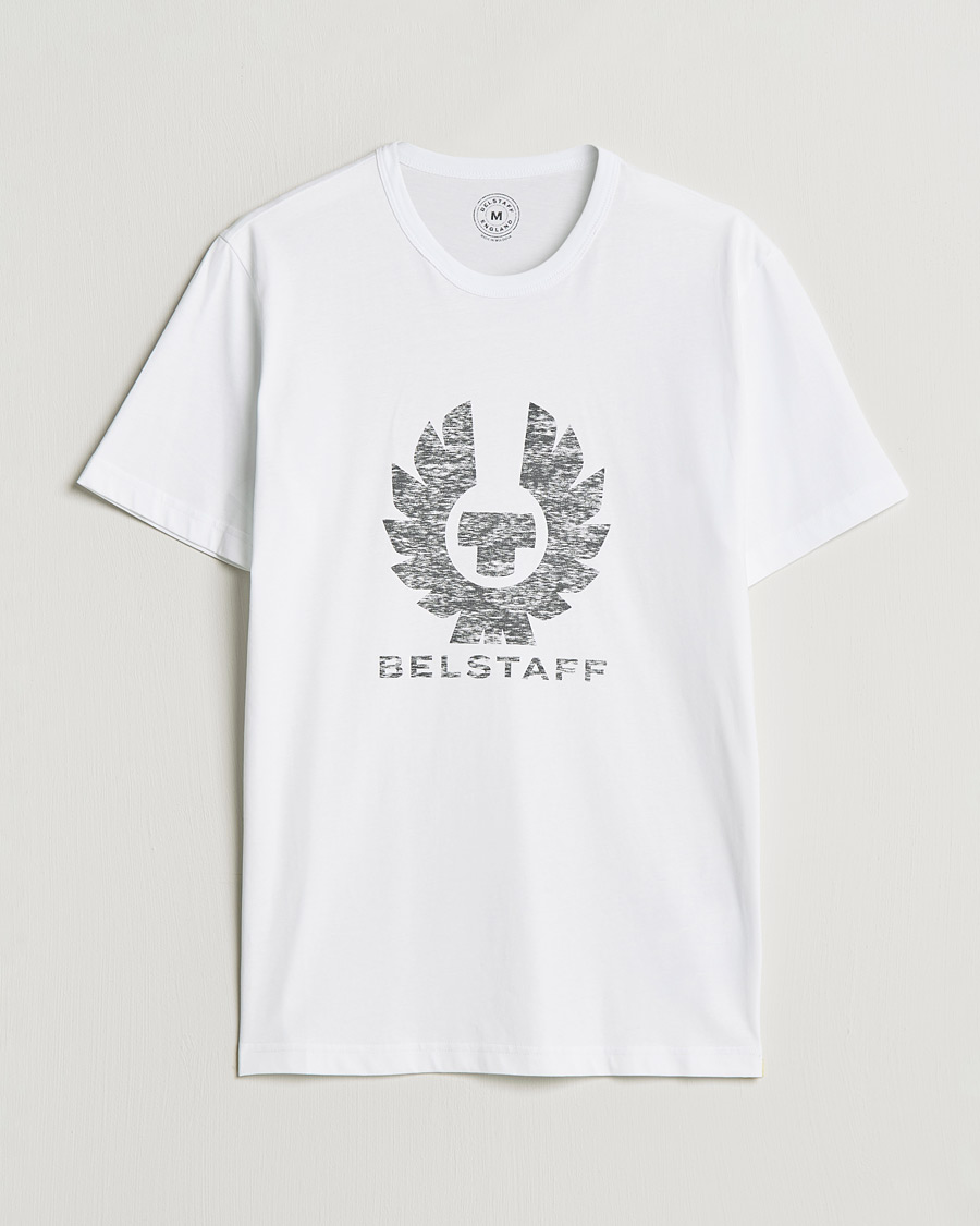 Herr | T-Shirts | Belstaff | Coteland Logo Crew Neck Tee White