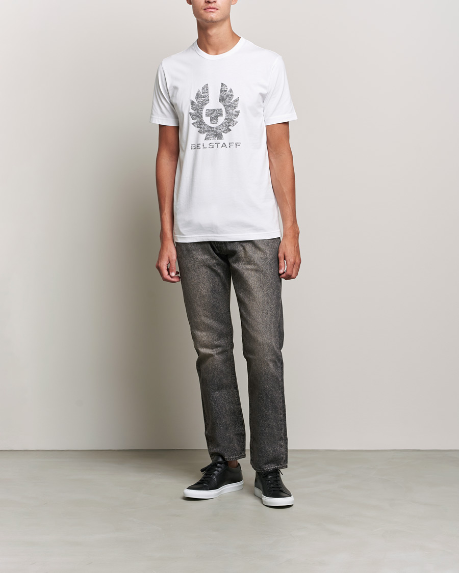 Herr | T-Shirts | Belstaff | Coteland Logo Crew Neck Tee White