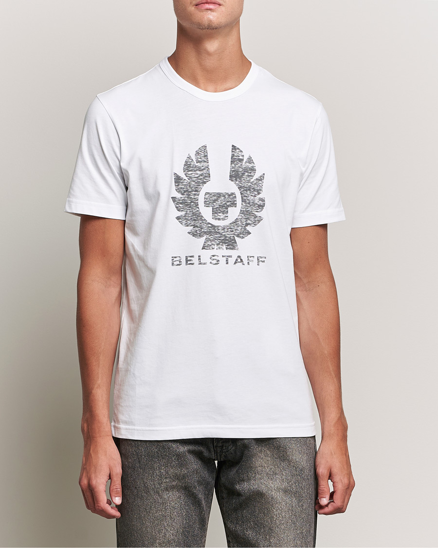 Herr | T-Shirts | Belstaff | Coteland Logo Crew Neck Tee White