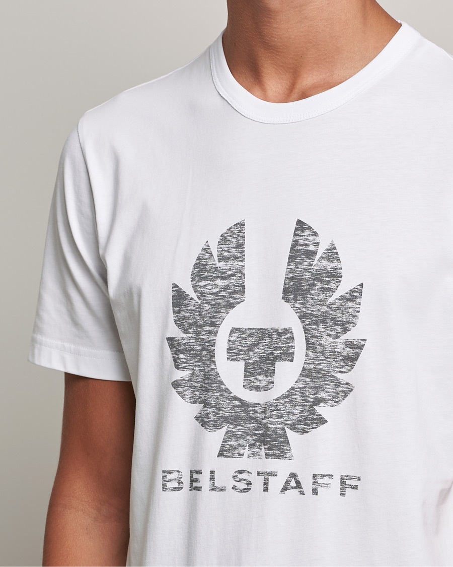 Herr | T-Shirts | Belstaff | Coteland Logo Crew Neck Tee White