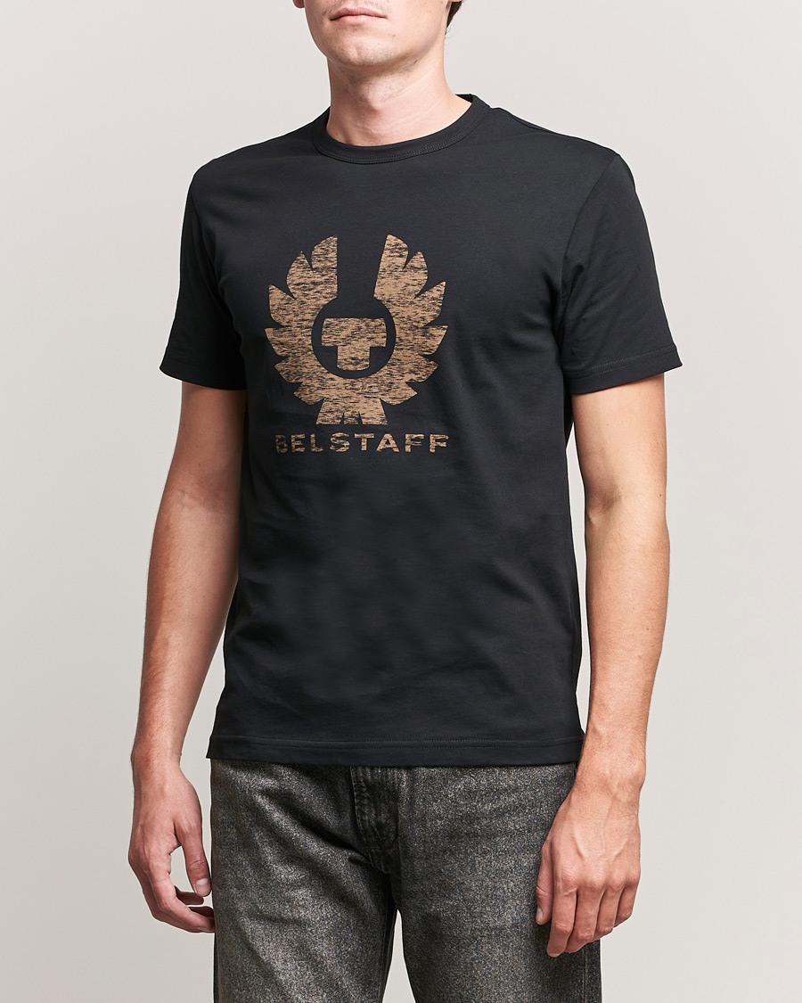 Herr | Svarta t-shirts | Belstaff | Coteland Logo Crew Neck Tee Black