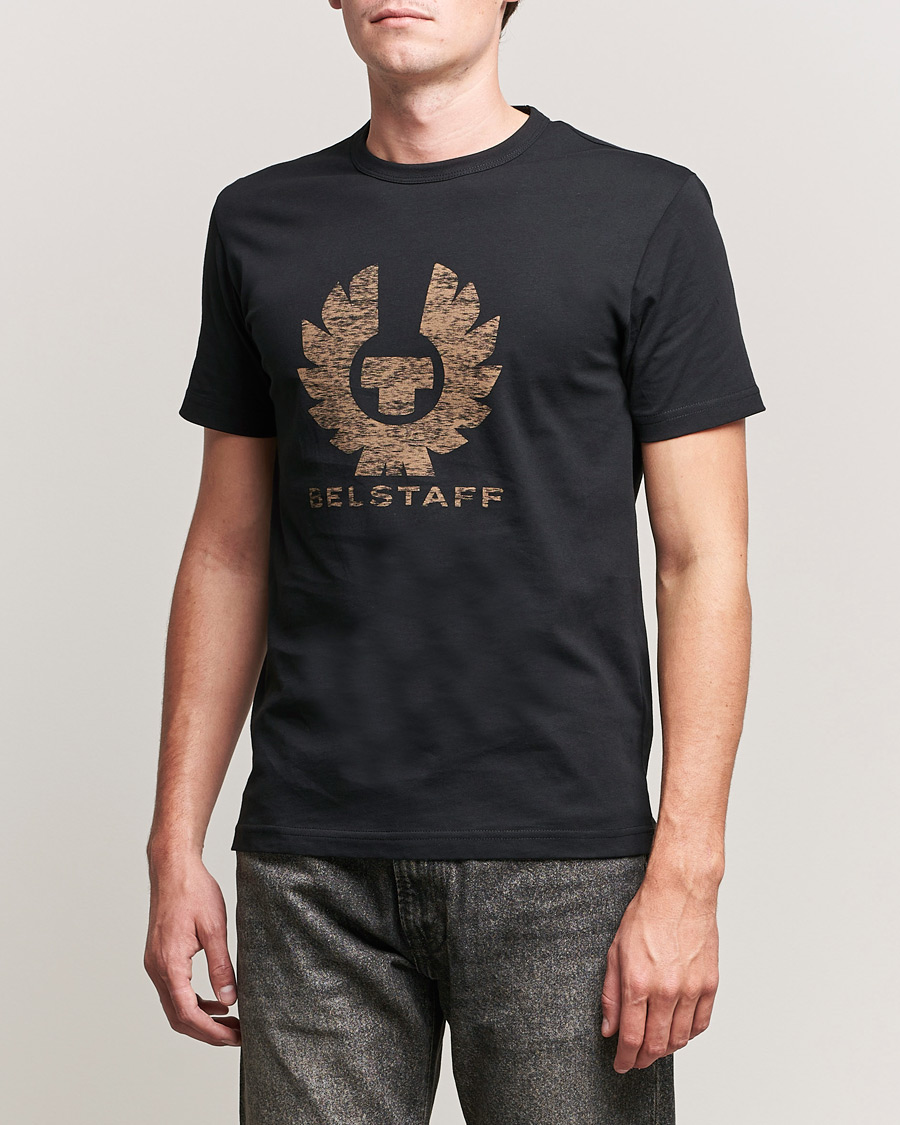 Herr | T-Shirts | Belstaff | Coteland Logo Crew Neck Tee Black