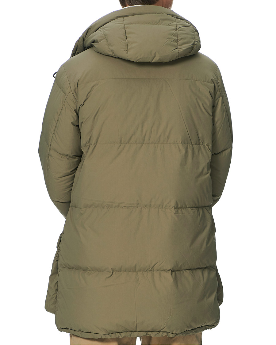 Herr | Jackor | Snow Peak | Recycled Nylon Ripstop Down Coat Beige