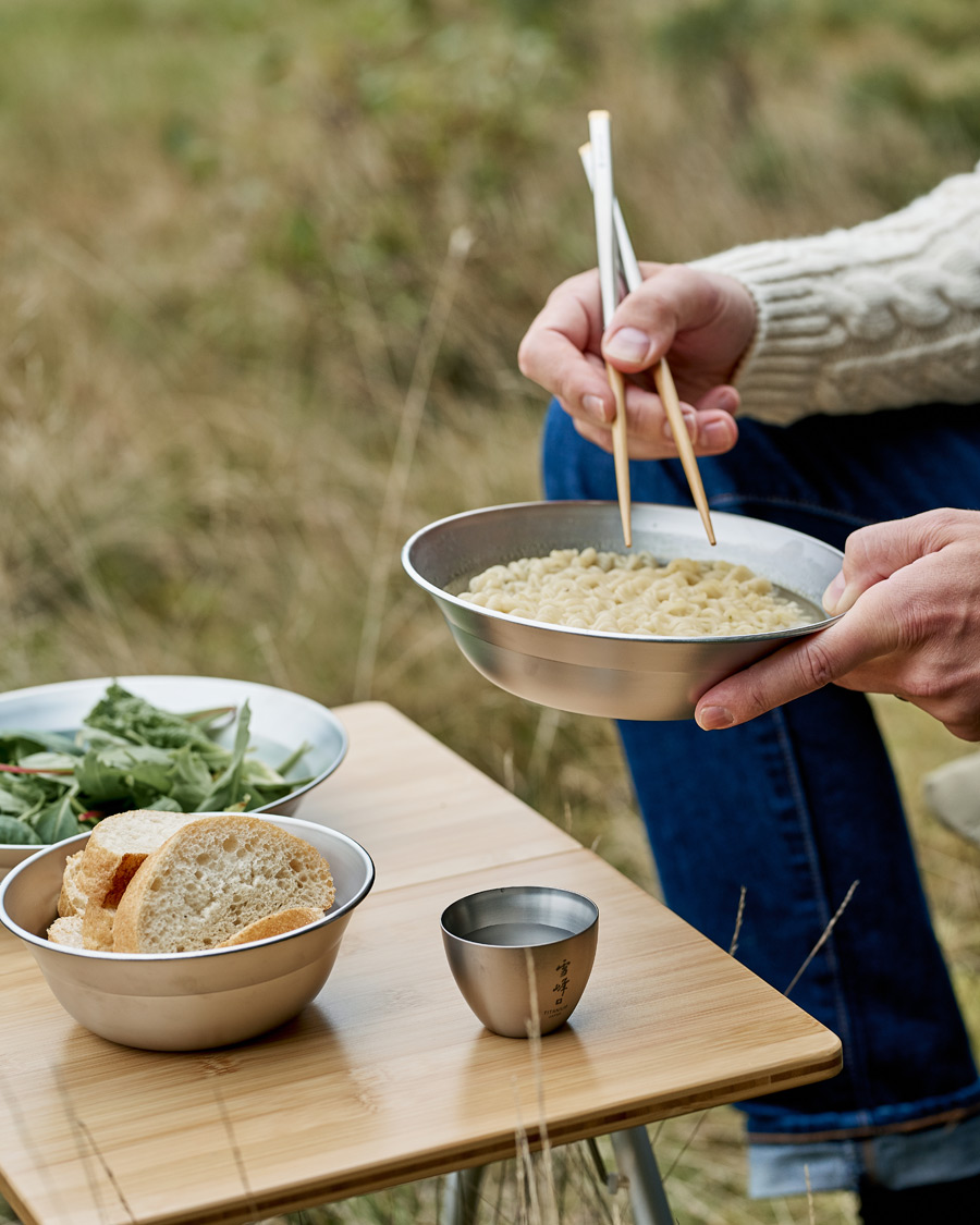 Herr | Outdoor living | Snow Peak | Tableware Set Stainless Steel