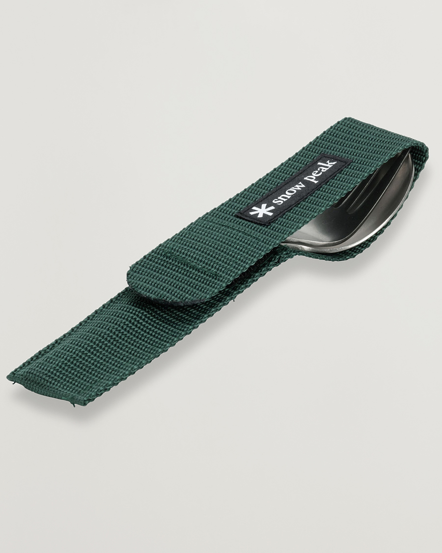 Herr | Campingutrustning | Snow Peak | Fork & Spoon Set Titanium