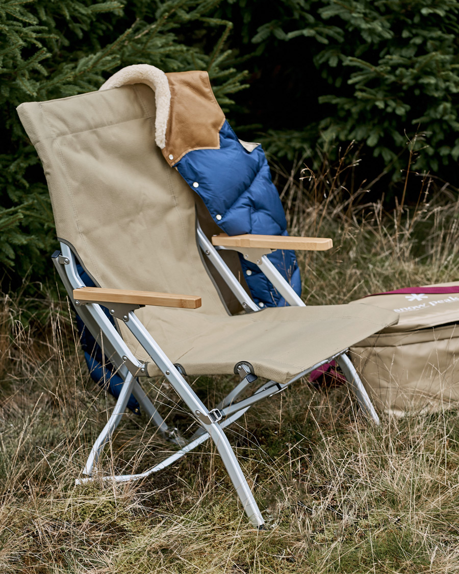 Herr | Outdoor living | Snow Peak | Low Beach Chair Khaki