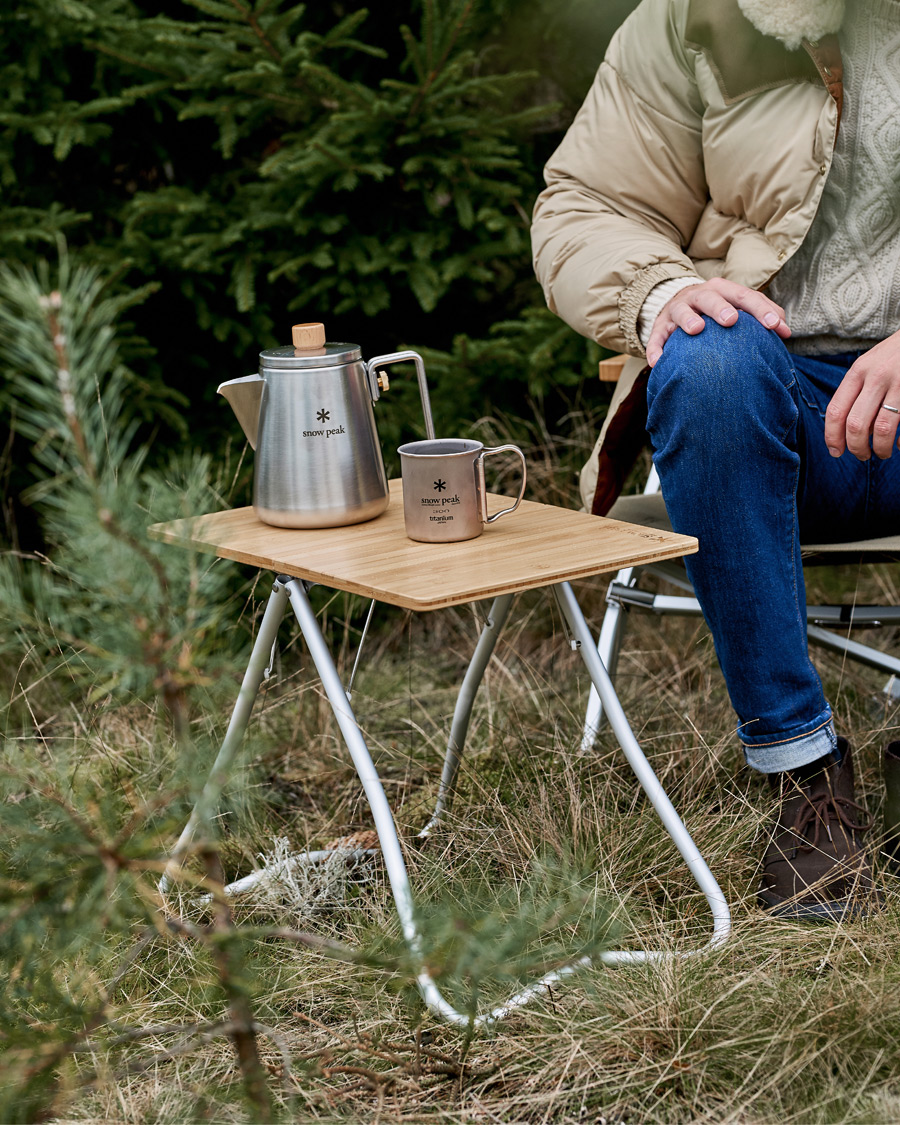 Herr | Campingutrustning | Snow Peak | Foldable My Table  Bamboo