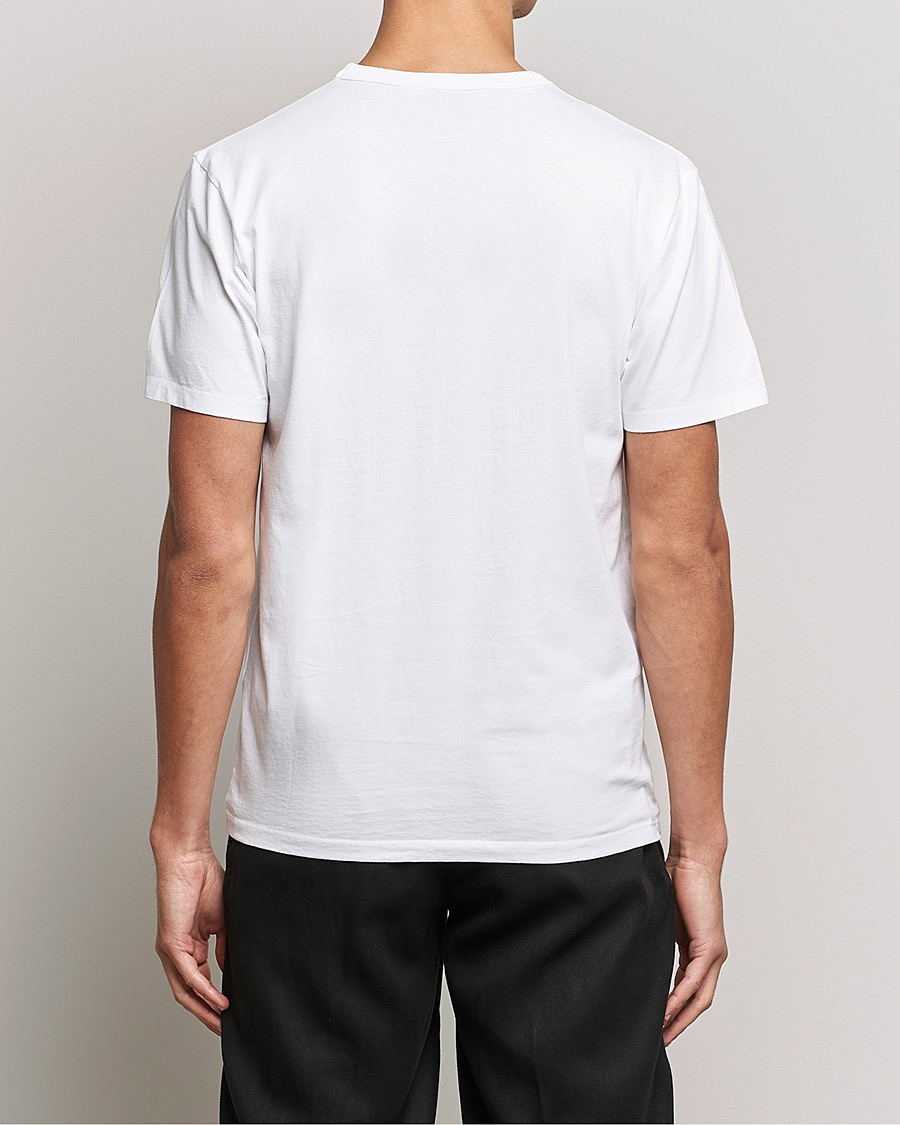 Herr | T-Shirts | Maison Kitsuné | Grey Fox Head Tee White