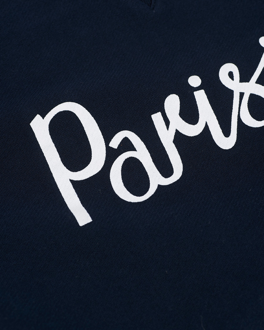 Herr | Tröjor | Maison Kitsuné | Parisien Sweatshirt Navy