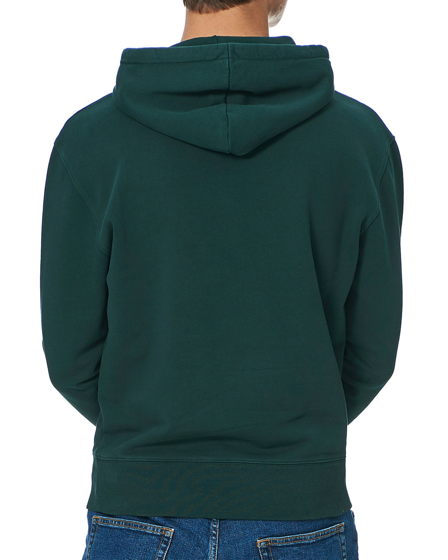 Herr | Tröjor | Maison Kitsuné | Grey Fox Head Hoodie Dark Green