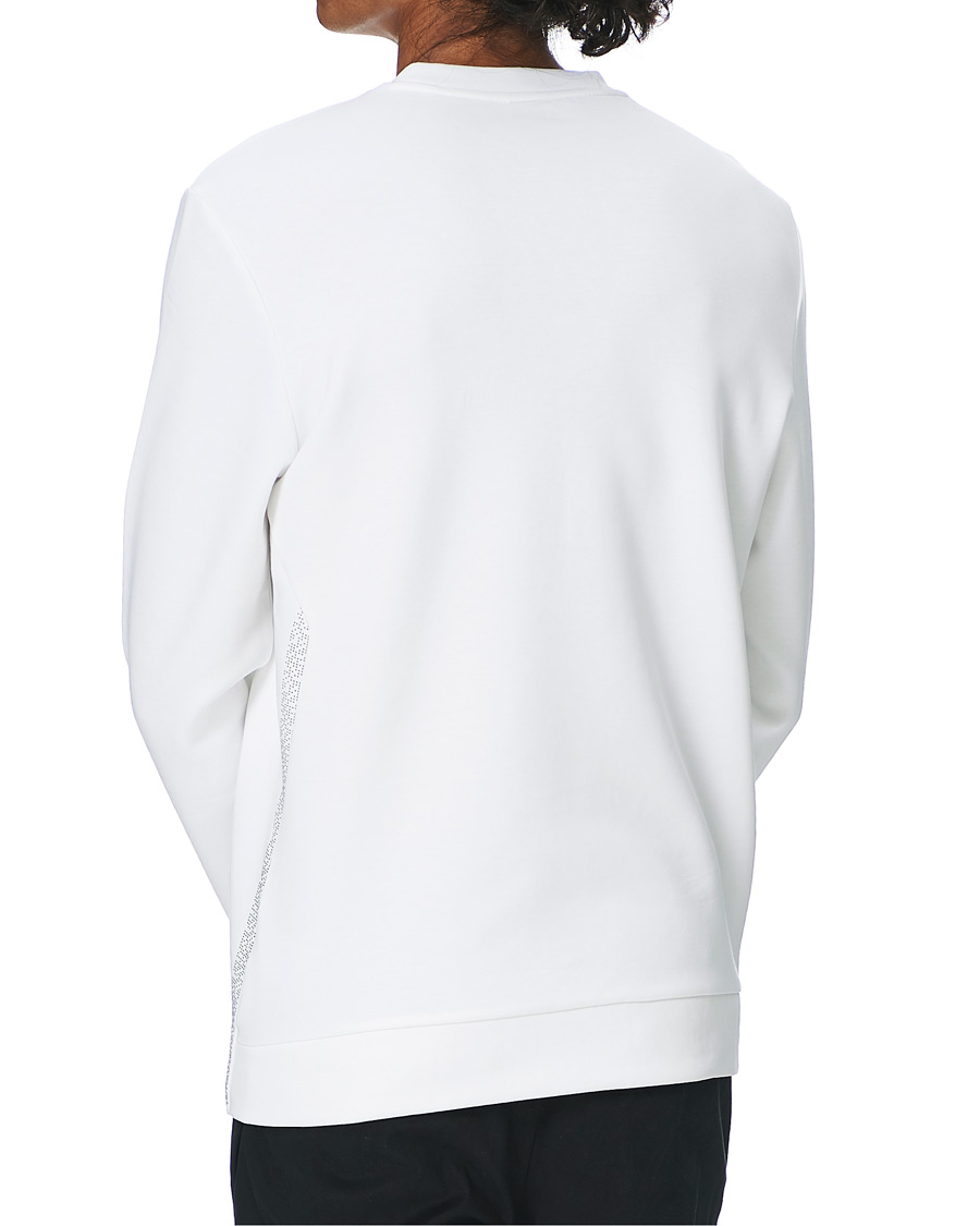 Herr | Tröjor | BOSS GREEN | BOSS Athleisure Salbo Iconic Crew Neck Sweatashirt White