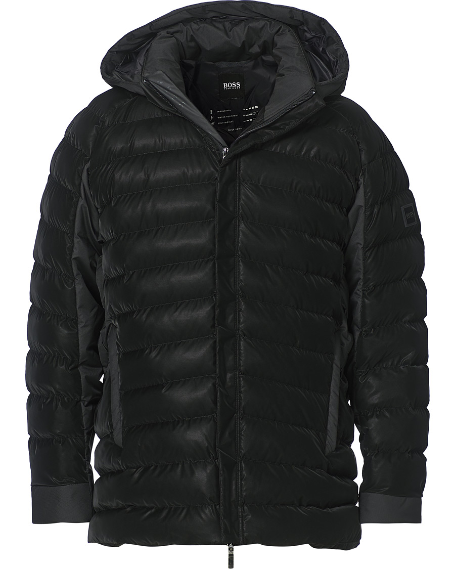 Herr | Jackor | BOSS GREEN | BOSS Athleisure Vanta Hooded Jacket Black