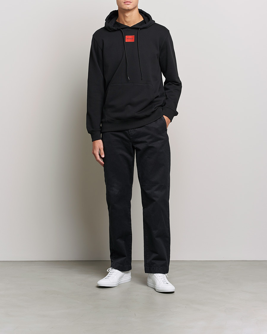 Herr | Tröjor | HUGO | Daratschi Logo Hoodie Black