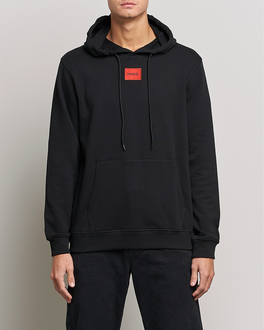 Herr | Tröjor | HUGO | Daratschi Logo Hoodie Black