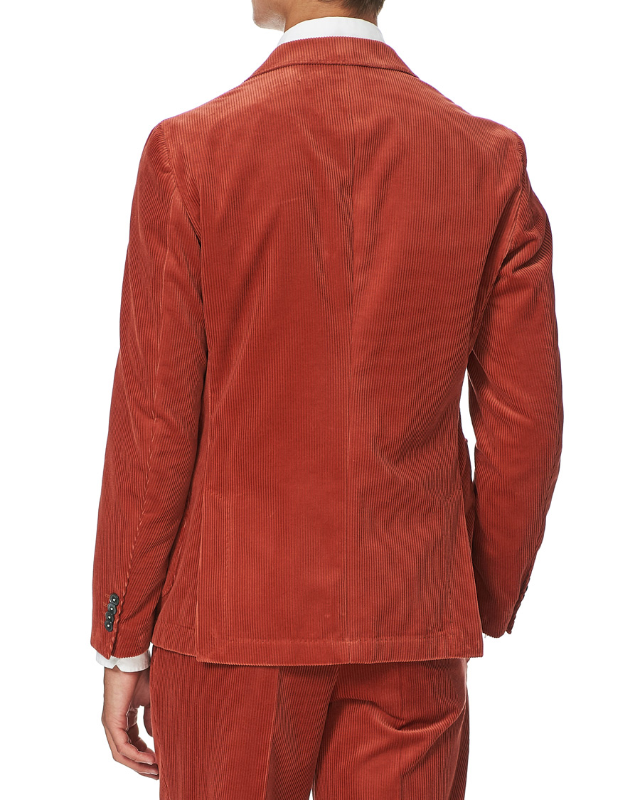 Herr | Kavajer | BOSS BLACK | BOSS Hanry Corduroy Patch Pocket Blazer Medium Red