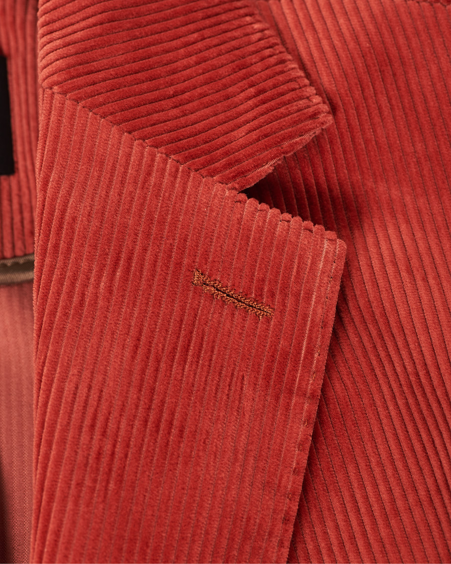 Herr | Kavajer | BOSS BLACK | BOSS Hanry Corduroy Patch Pocket Blazer Medium Red