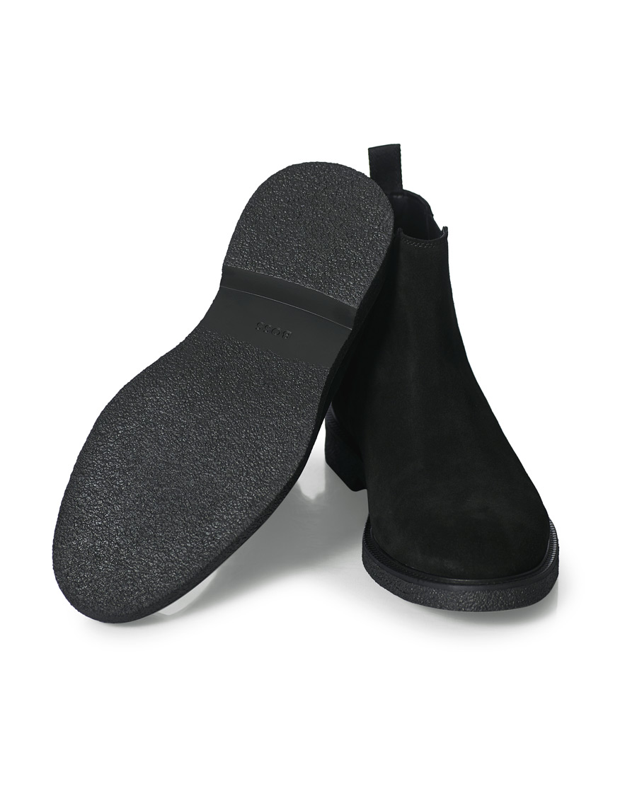Herr | BOSS Tunley Suede Chelsea Boots Black | BOSS BLACK | BOSS Tunley Suede Chelsea Boots Black