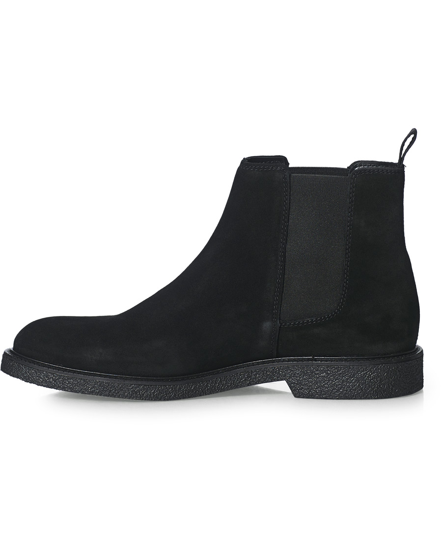 Herr | BOSS Tunley Suede Chelsea Boots Black | BOSS BLACK | BOSS Tunley Suede Chelsea Boots Black