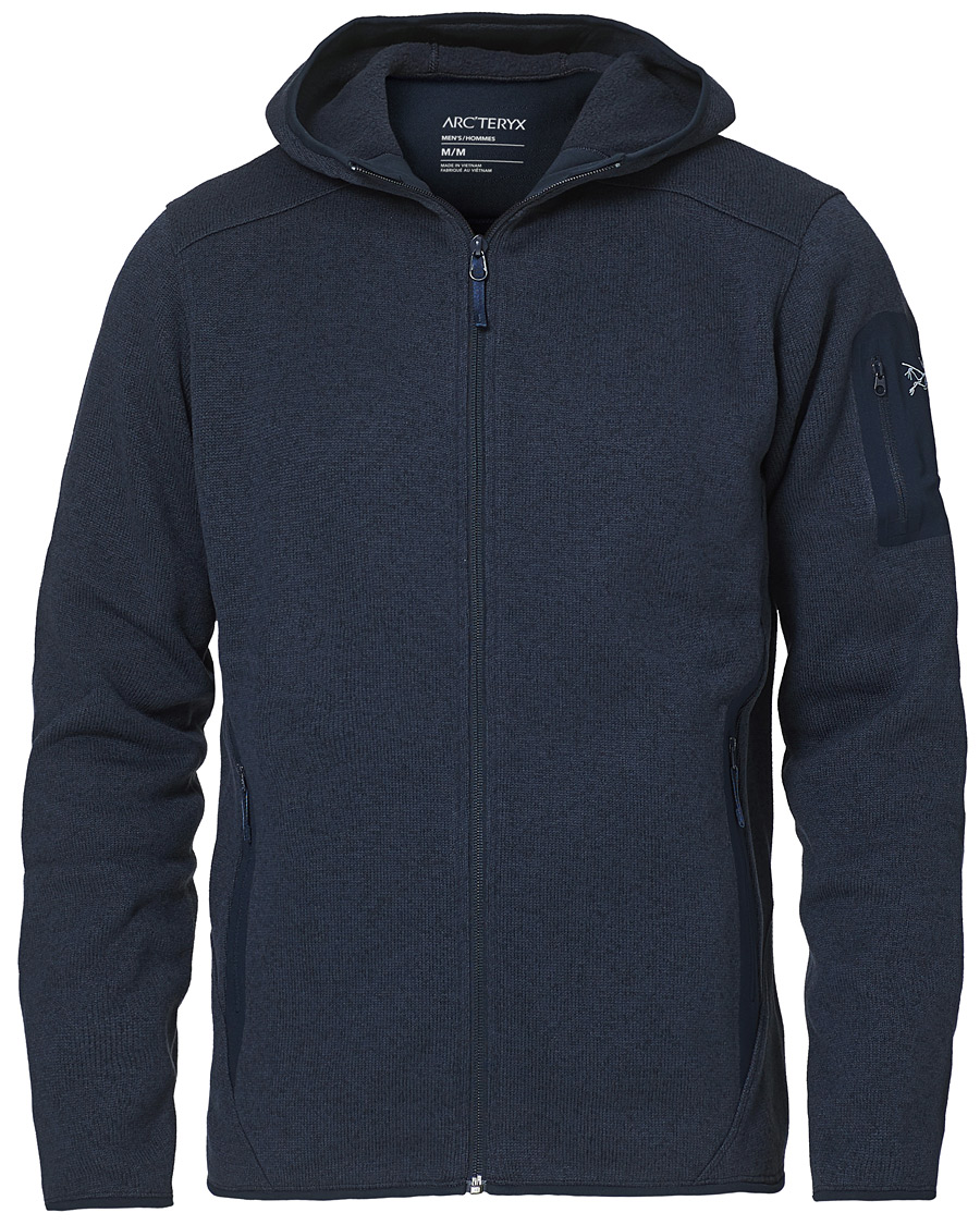 Herr | Tröjor | Arc'teryx | Covert Full Zip Hood Kingfisher Heat