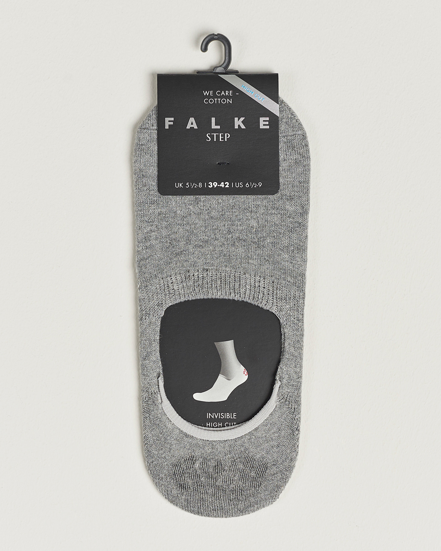 Herr | Underkläder | Falke | Casual High Cut Sneaker Socks Light Grey Melange