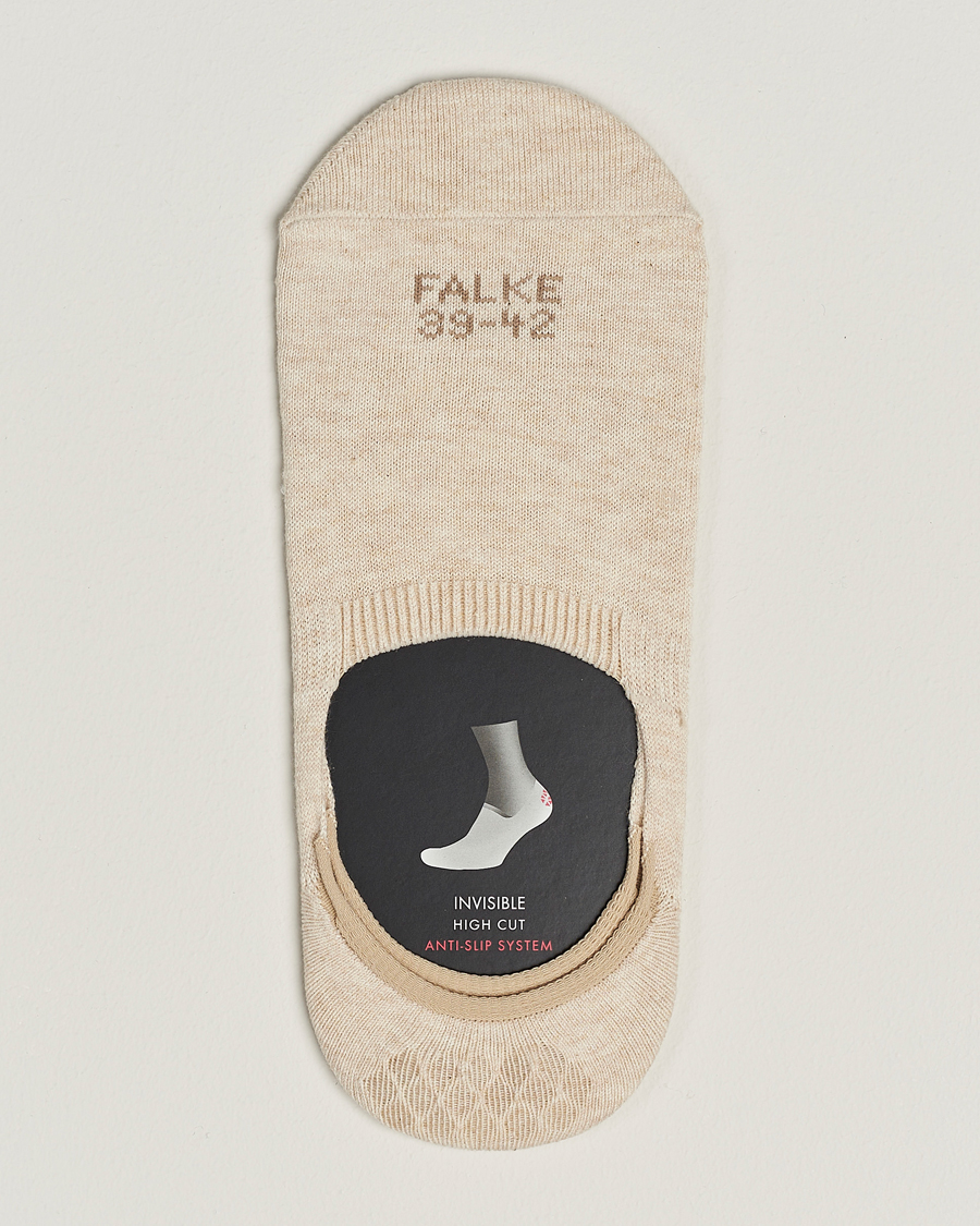 Herr | Underkläder | Falke | Casual High Cut Sneaker Socks Sand Melange