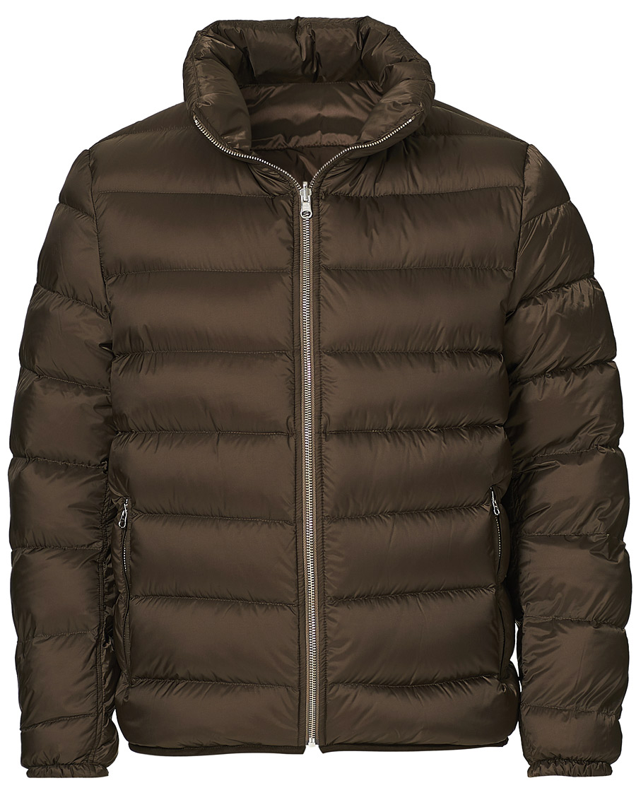 Herr | Jackor | Ten c | Down Liner With Pockets Brown