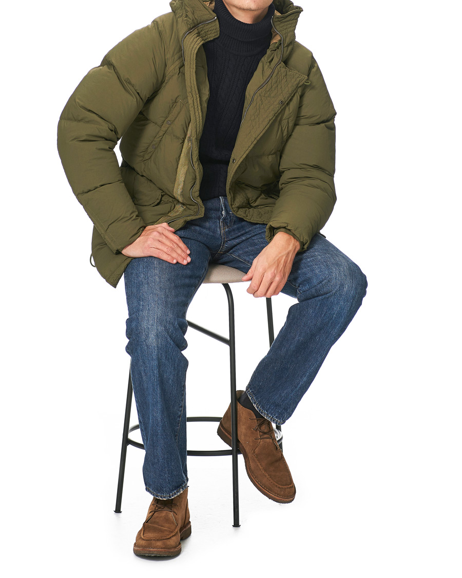 Herr | Jackor | Ten c | Deck Garment Dyed Down Parka Olive