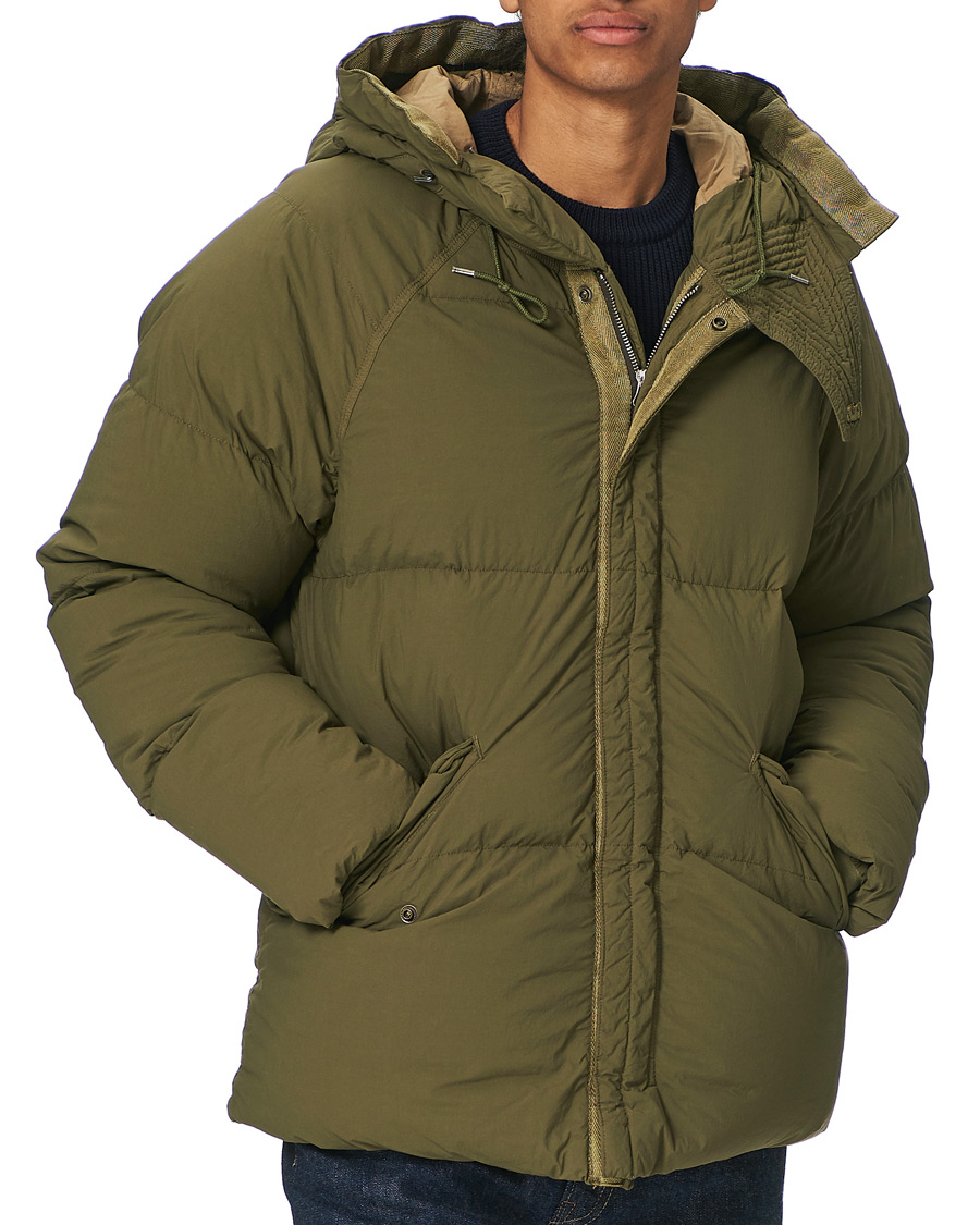 Herr | Jackor | Ten c | Artic Garment Dyed Down Jacket Olive