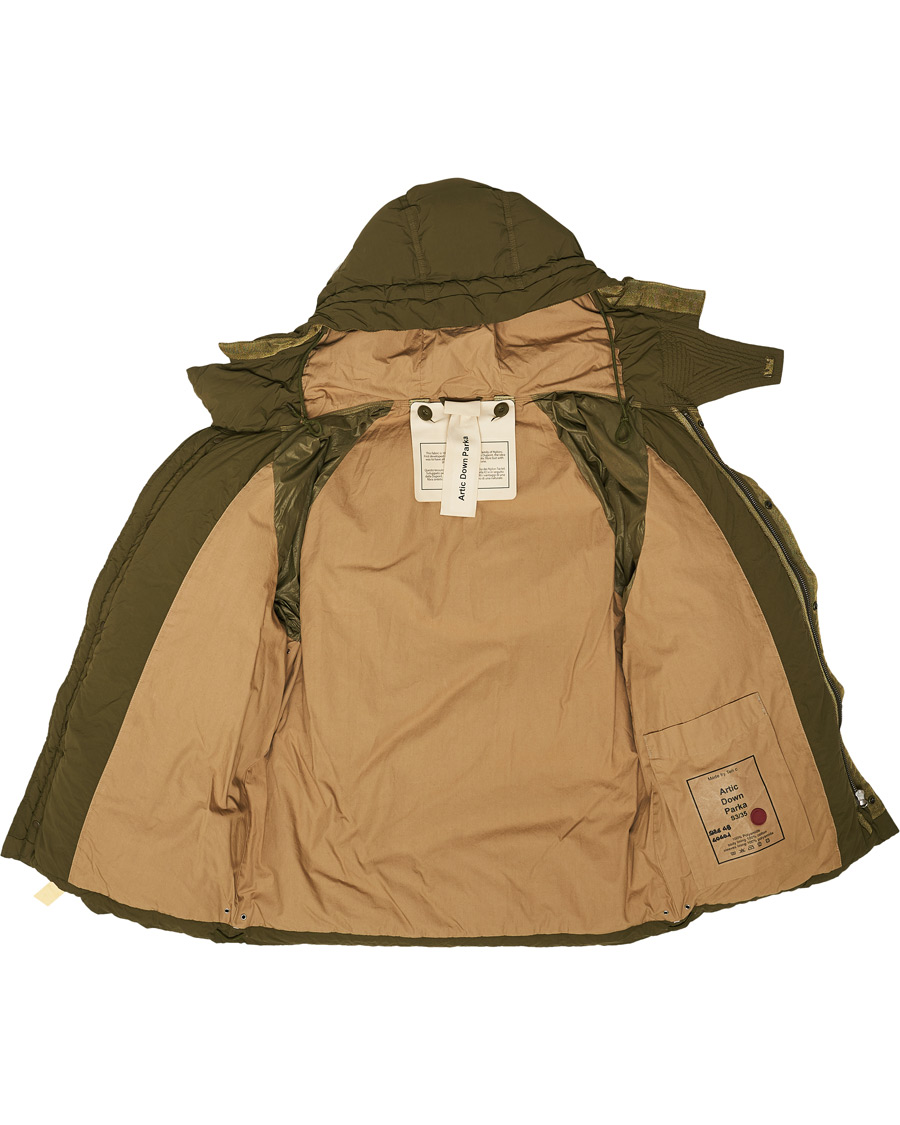 Herr | Jackor | Ten c | Artic Garment Dyed Down Jacket Olive