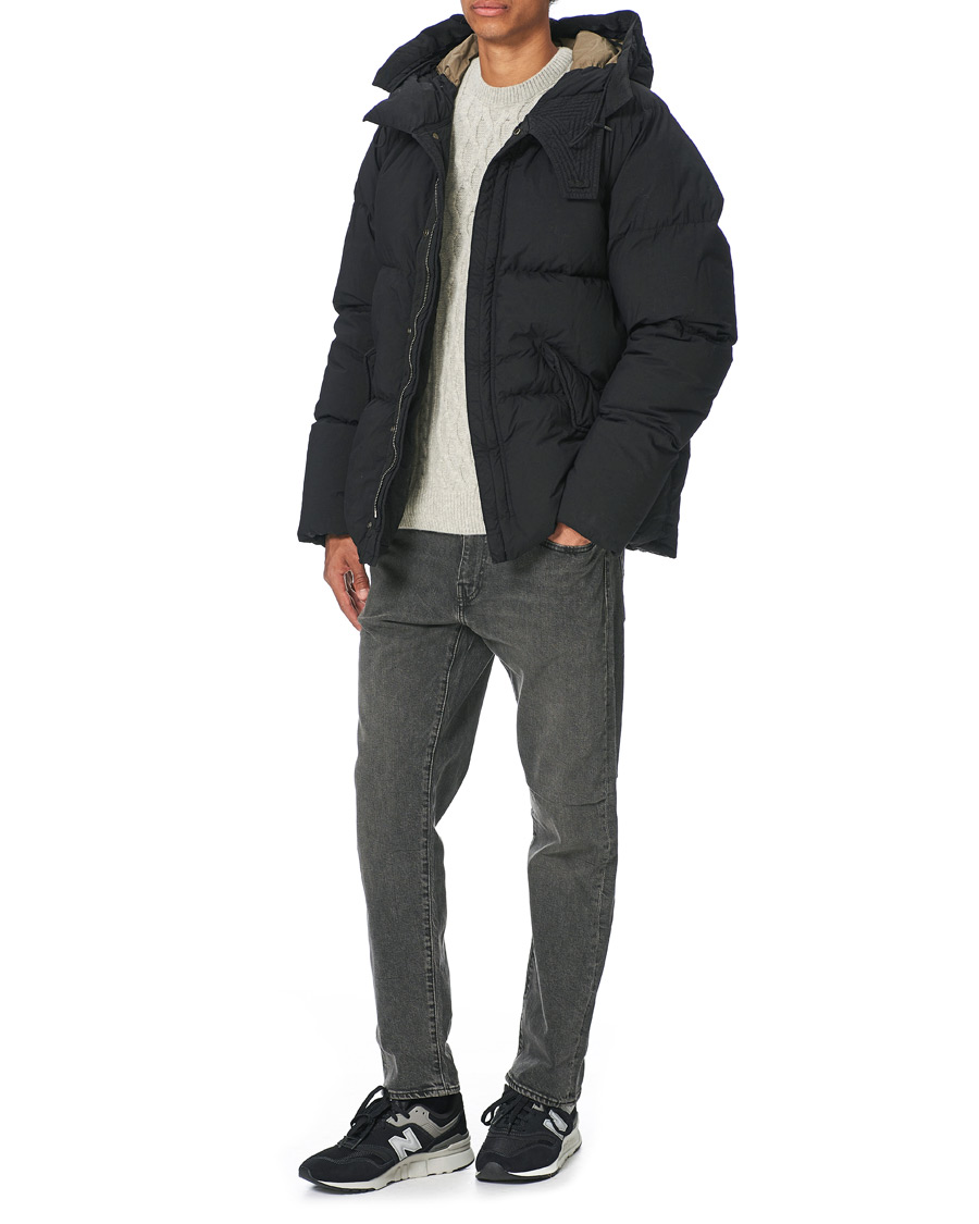 Herr | Jackor | Ten c | Artic Garment Dyed Down Jacket Black