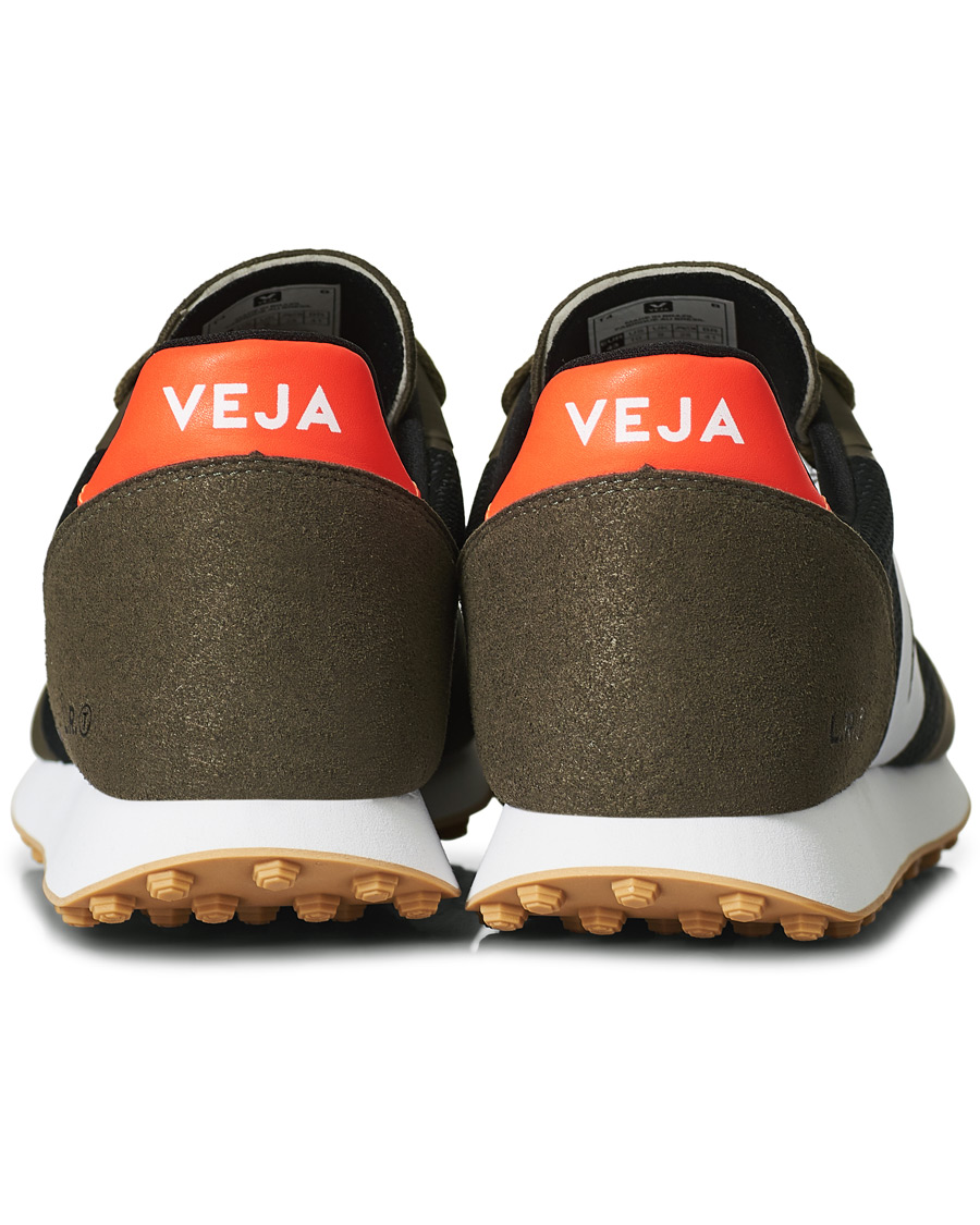 Herr | Veja SDU Vegan Running Sneaker Black/White/Khaki | Veja | SDU Vegan Running Sneaker Black/White/Khaki