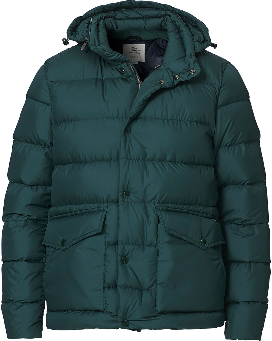 Herr | Jackor | Woolrich | Sierra Hooded Puffer Jacket Stand