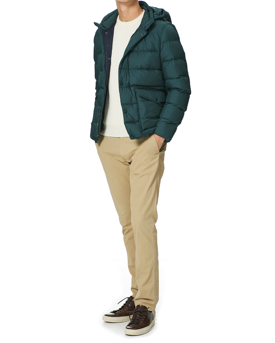 Herr | Jackor | Woolrich | Sierra Hooded Puffer Jacket Stand