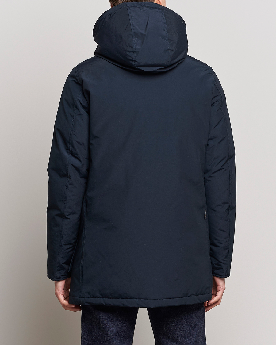 Herr | Jackor | Woolrich | Arctic Parka No Fur Melton Blue