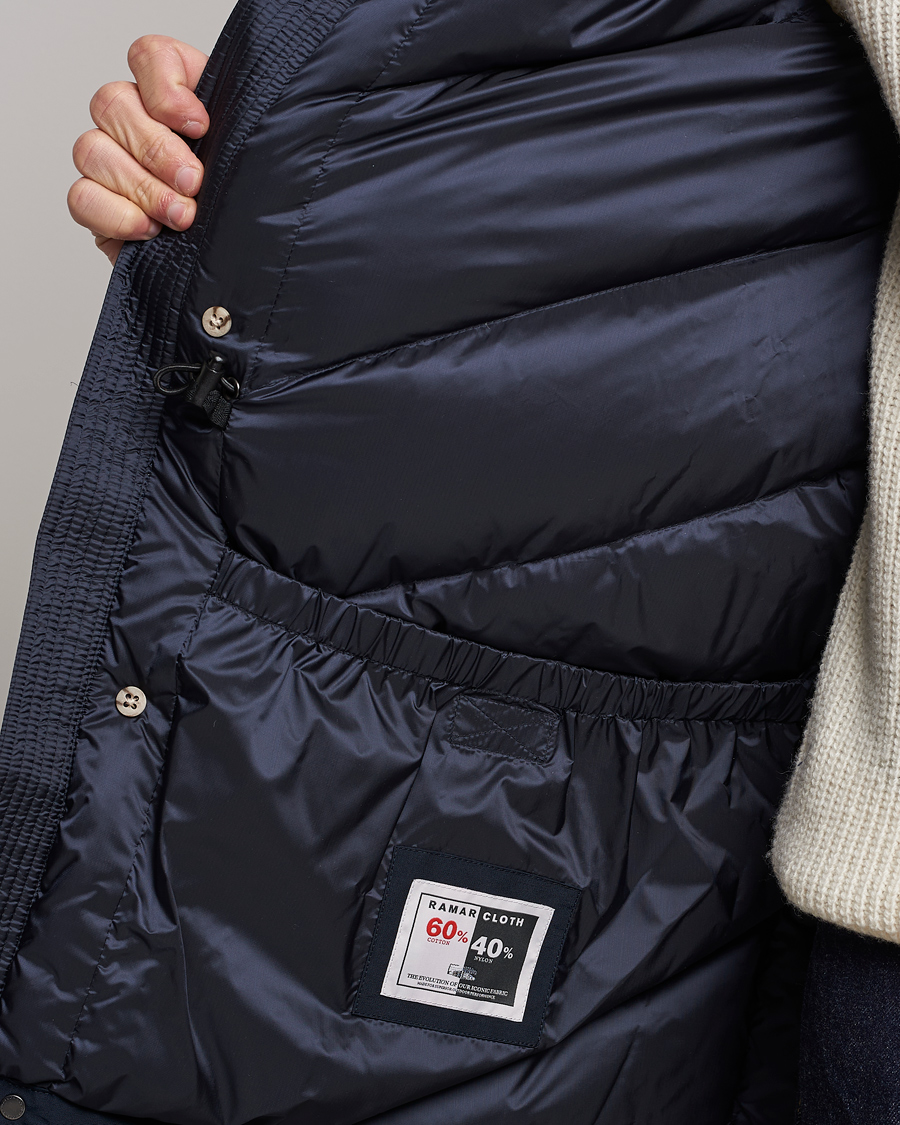 Herr | Jackor | Woolrich | Arctic Parka No Fur Melton Blue