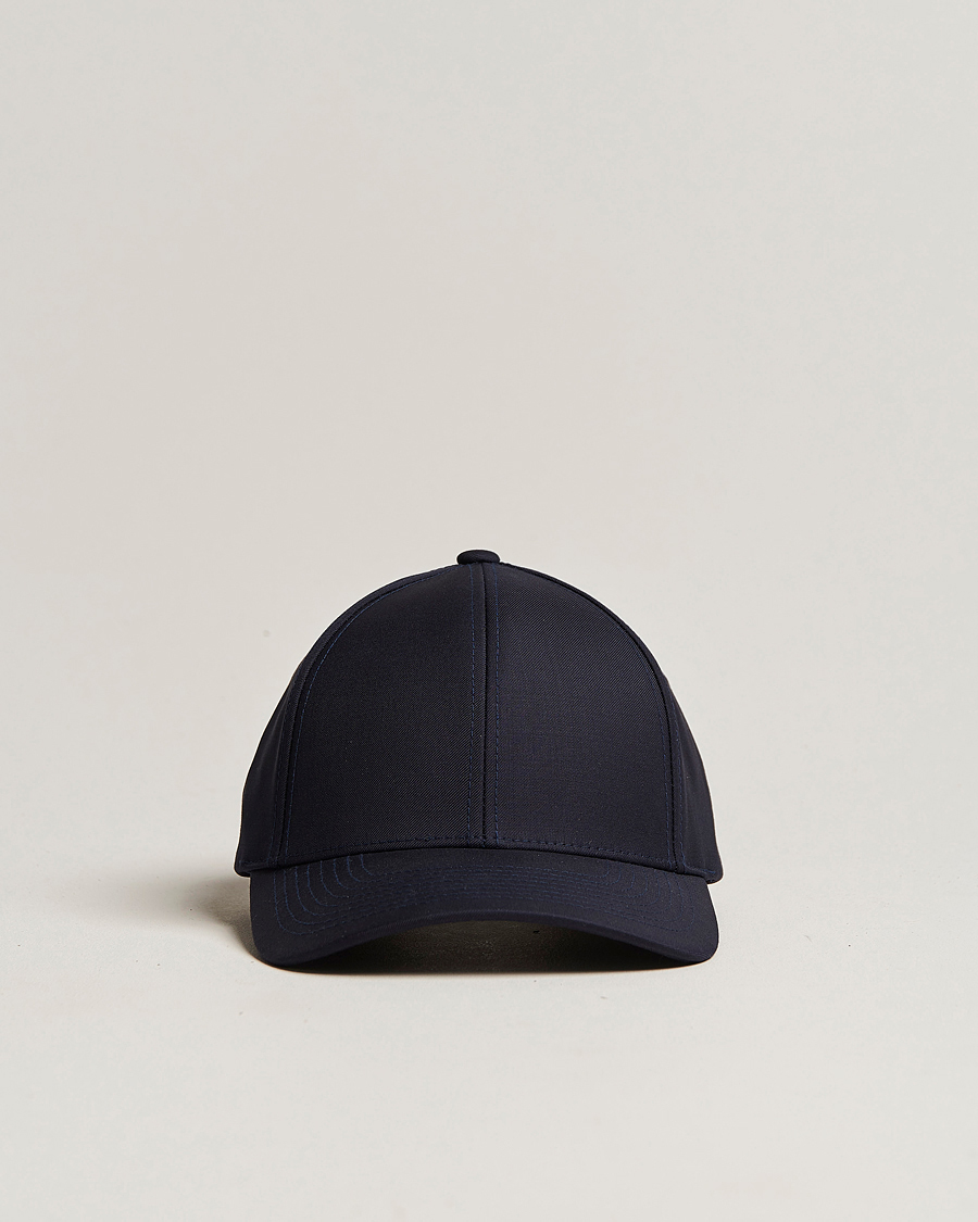 Herr | Varsity Headwear Wool Tech Baseball Cap Navy | Varsity Headwear | Wool Tech Baseball Cap Navy