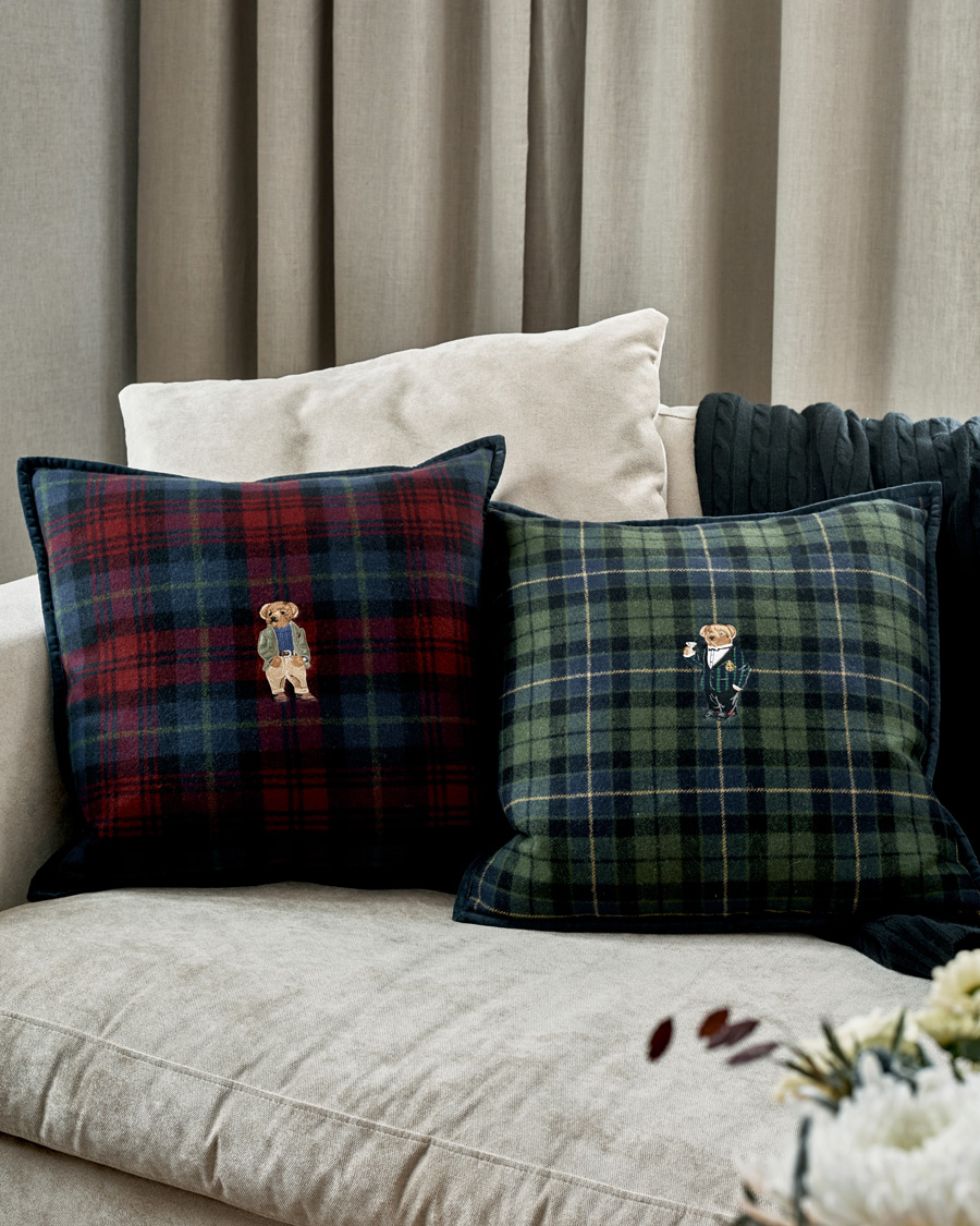 Herr | Till hemmet | Ralph Lauren Home | Cable Knitted Cashmere Throw Midnight Black