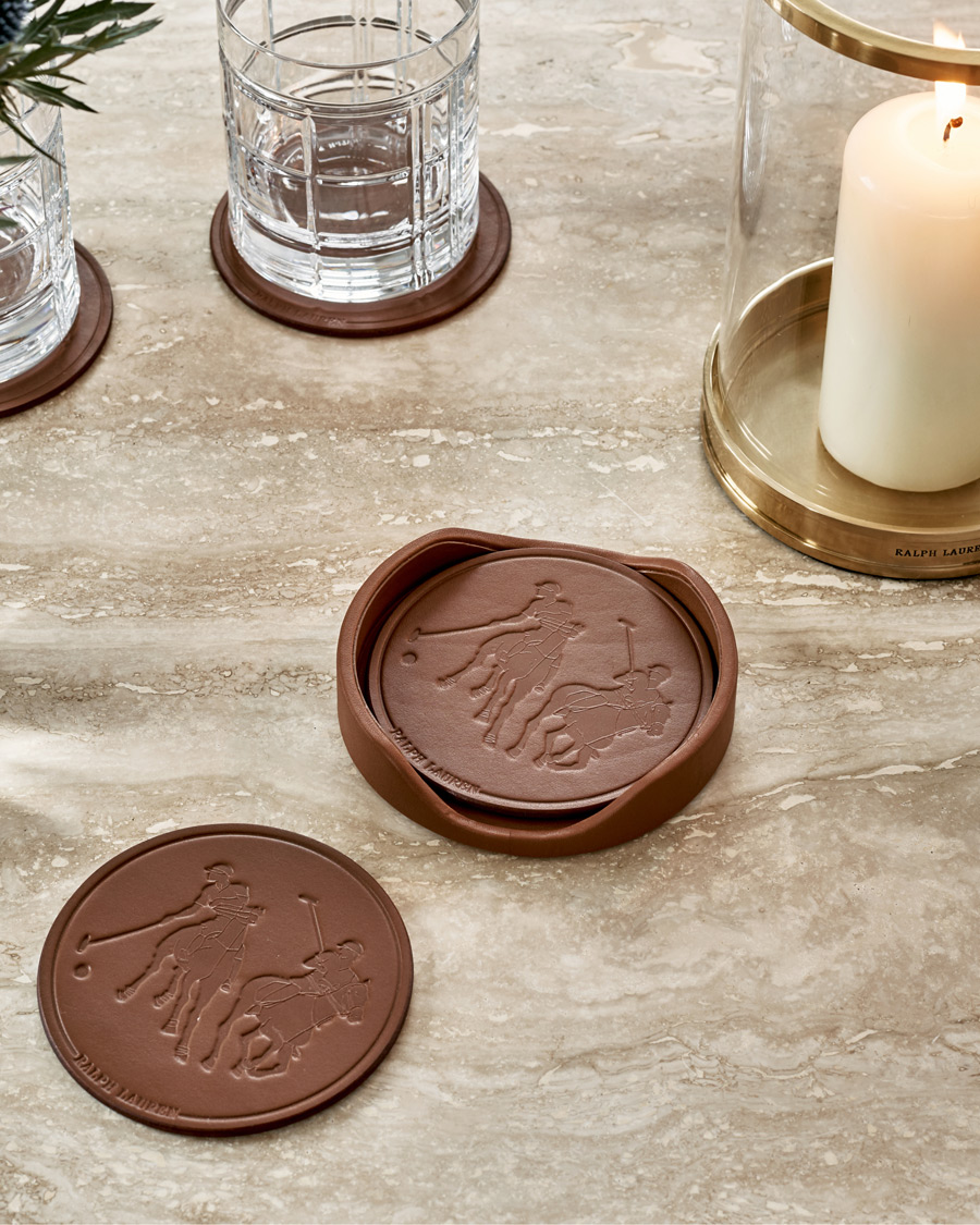 Herr | Lifestyle | Ralph Lauren Home | Garrett Leather Coaster Set