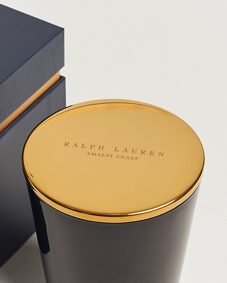 Herr | Ralph Lauren Home Amalfi Coast Single Wick Candle Navy/Gold | Ralph Lauren Home | Amalfi Coast Single Wick Candle Navy/Gold