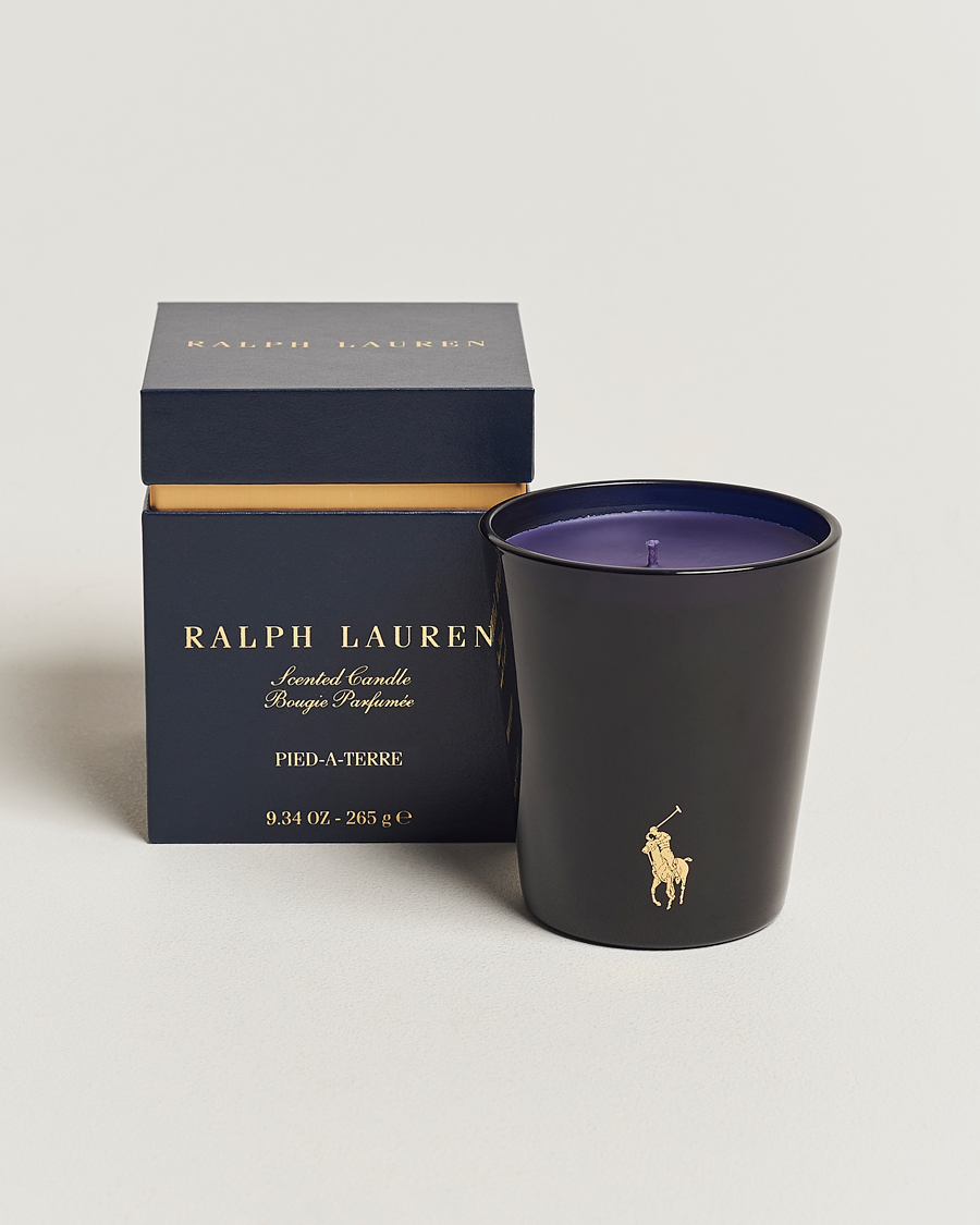 Herr | Ralph Lauren Home Pied A Terre Single Wick Candle Navy/Gold | Ralph Lauren Home | Pied A Terre Single Wick Candle Navy/Gold