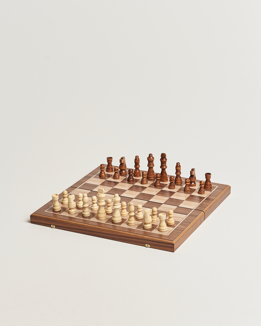 Herr | Spel & fritid | Manopoulos | Walnut Chess & Backgammon