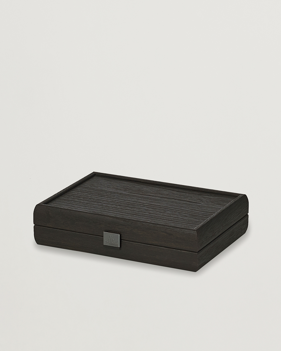 Herr | Gåvor | Manopoulos | Wooden Card Case Black