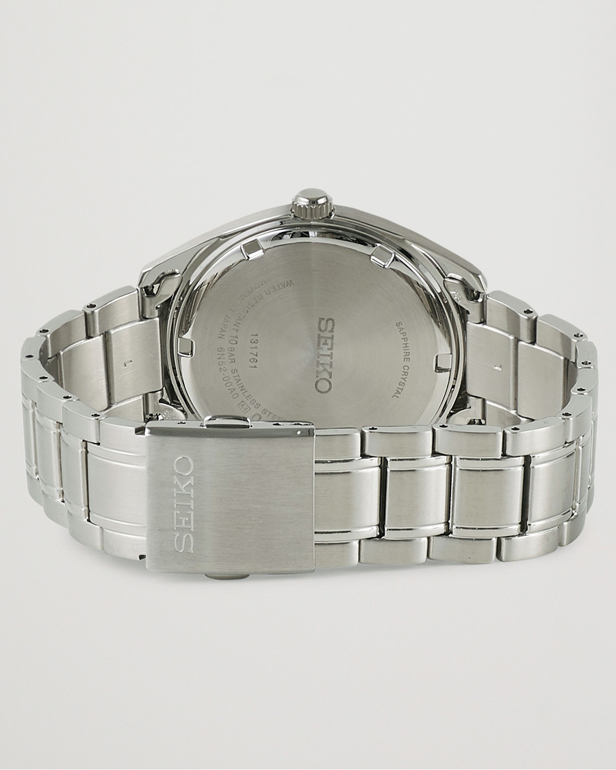 Herr | Seiko Sapphire 40mm Steel Silver Dial | Seiko | Sapphire 40mm Steel Silver Dial