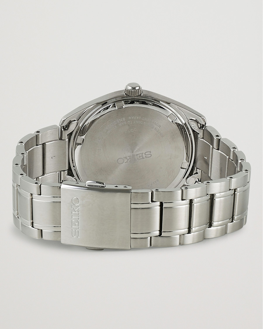 Herr | Seiko Sapphire 40mm Steel Black Dial | Seiko | Sapphire 40mm Steel Black Dial