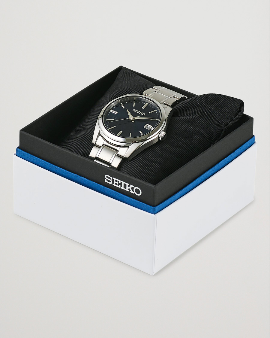 Herr | Seiko Sapphire 40mm Steel Blue Dial | Seiko | Sapphire 40mm Steel Blue Dial