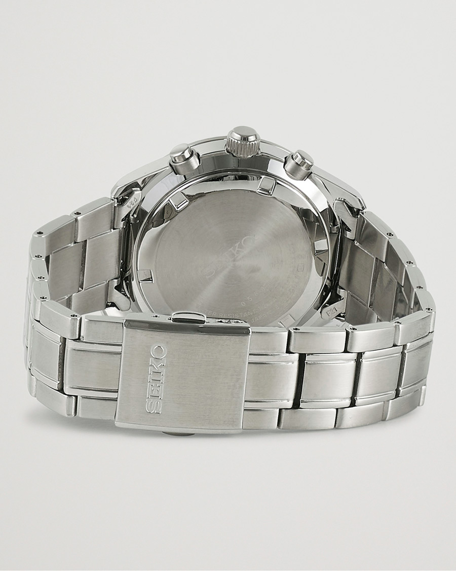 Herr | Seiko Chronograph 42mm Steel Blue Dial | Seiko | Chronograph 42mm Steel Blue Dial