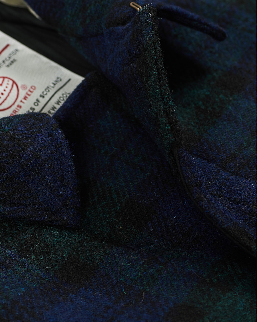 Herr | Jackor | BEAMS PLUS | Balmacaan Harris Tweed Coat Blackwatch