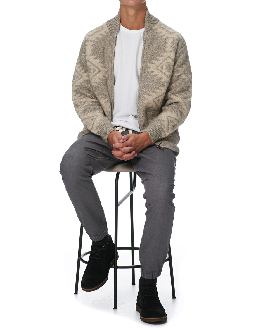 Herr | Byxor | BEAMS PLUS | Military Gym Pants Grey Melange